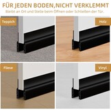 Ormein Zelfklevende Tochtstopper - Zwart, 2m - 46% Korting!