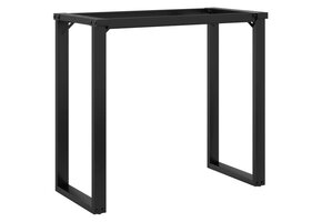 vidaXL Eettafelpoten O-frame Zwart Gietijzer - 68% Korting!