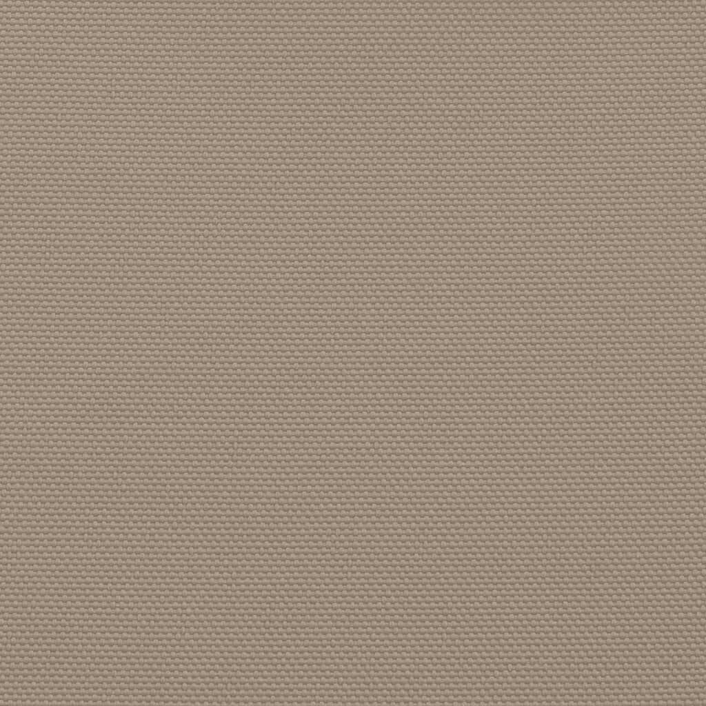 vidaXL Zonnescherm Vierkant 7x7m Taupe - 51% Korting