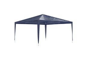 vidaXL Partytent 4x4 m Blauw - Nu 46% Korting!