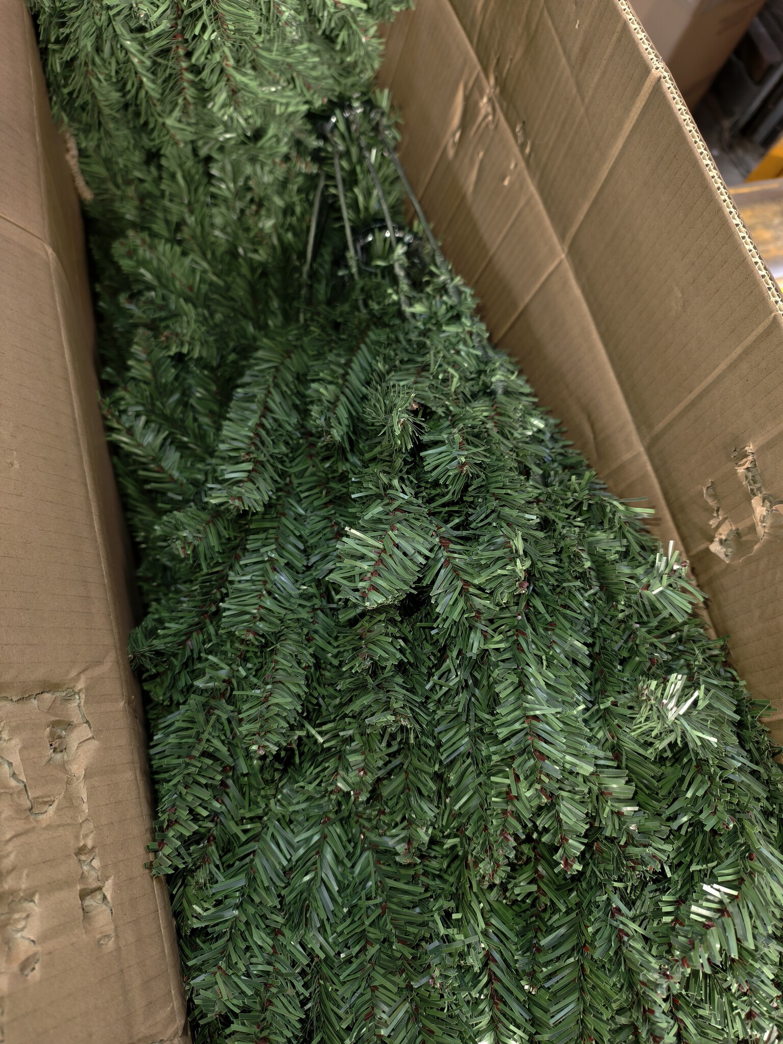 Kunstkerstboom 240 cm - Uitvouwsysteem - Groen