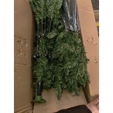 Kunstkerstboom 240 cm - Uitvouwsysteem - Groen