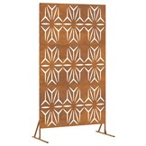 vidaXL Privacyscherm Grijs Staal - Nu met 40% Korting!