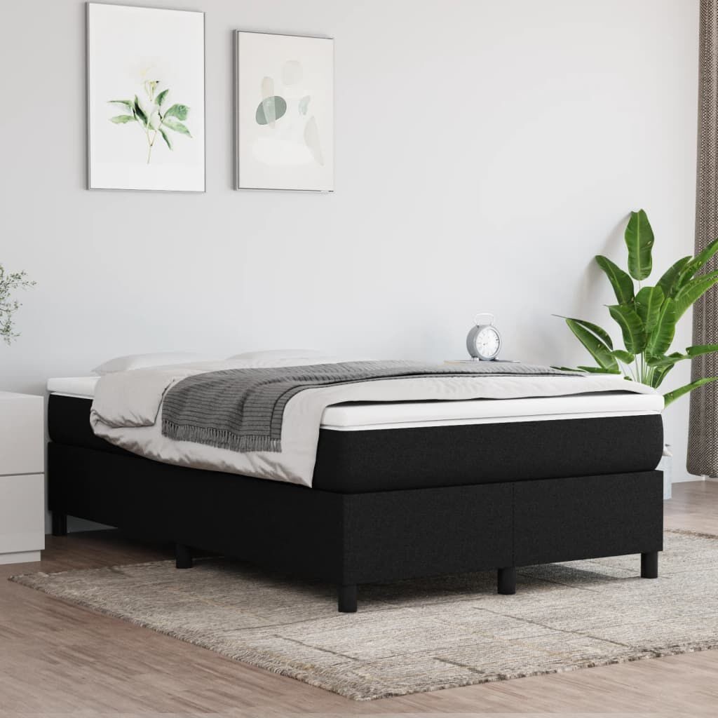 VidaXL Bedframe Zwart 120x200cm - 40% Korting!