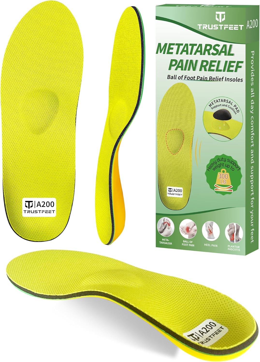 Orthopedische Inlegzolen Groen (Maat C, EU 38.5-39.5) - 41% Korting!