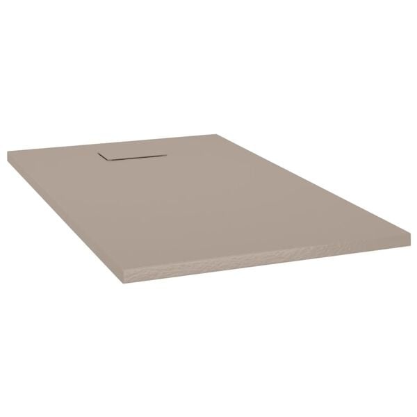 VidaXL Douchebak 120x70 cm SMC Bruin - 56% Korting!