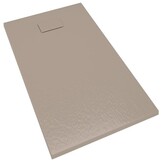 VidaXL Douchebak 120x70 cm SMC Bruin - 56% Korting!