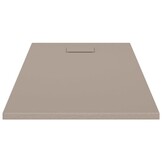 VidaXL Douchebak 120x70 cm SMC Bruin - 56% Korting!