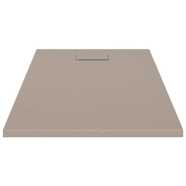 VidaXL Douchebak 120x70 cm SMC Bruin - 56% Korting!