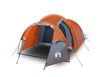 vidaXL Tunneltent 2-persoons Waterdicht Oranje - 35% Korting!