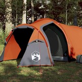 vidaXL Tunneltent 2-persoons Waterdicht Oranje - 35% Korting!