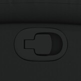 vidaXL Fauteuil Kunstleer Zwart - 40% Korting