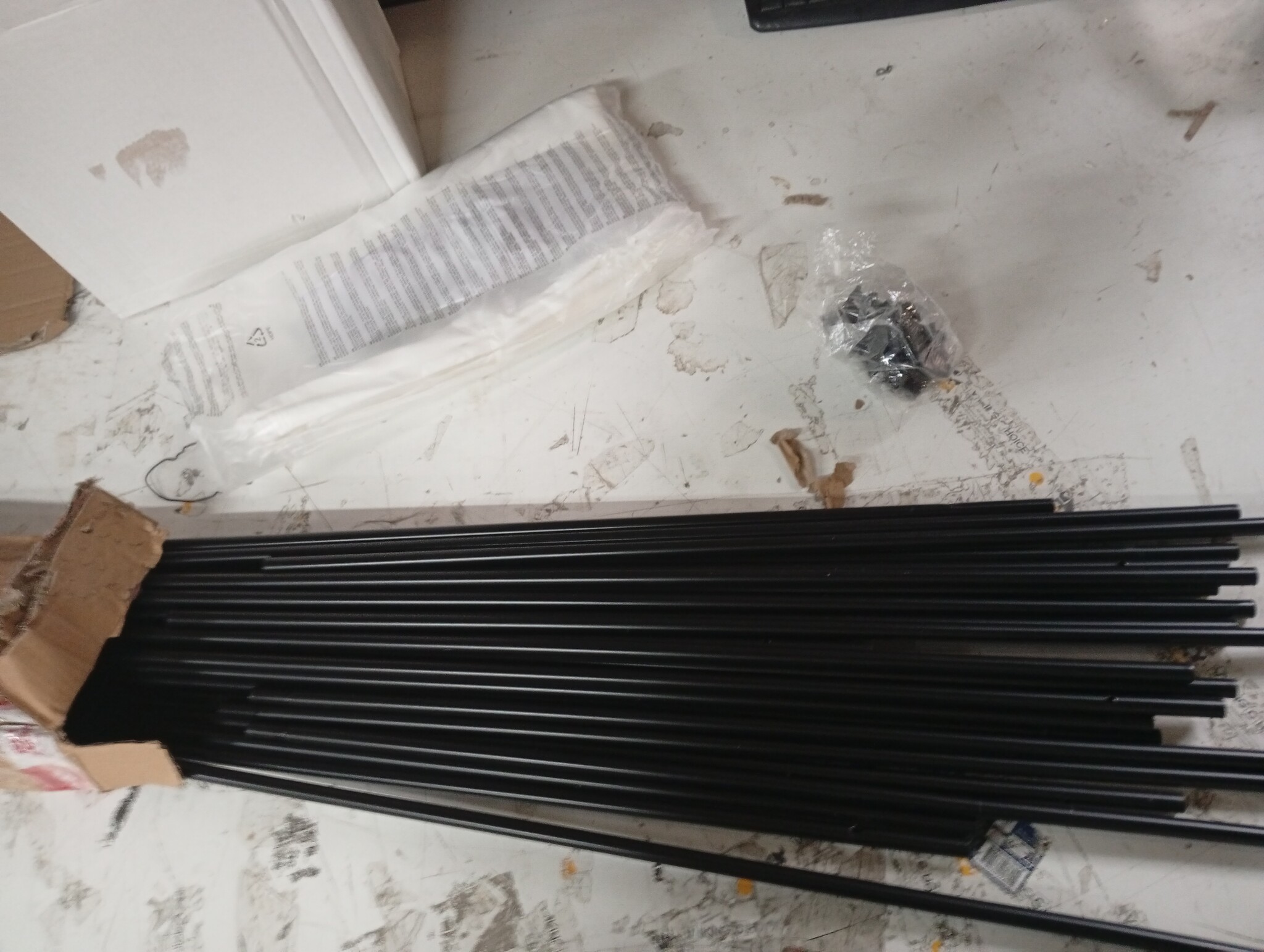 vidaXL Kamerscherm Wit - 520x180cm - 55% Korting!