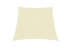 vidaXL Trapezium Zonnescherm 4/5x4m Oxford Crème - 76% Korting!