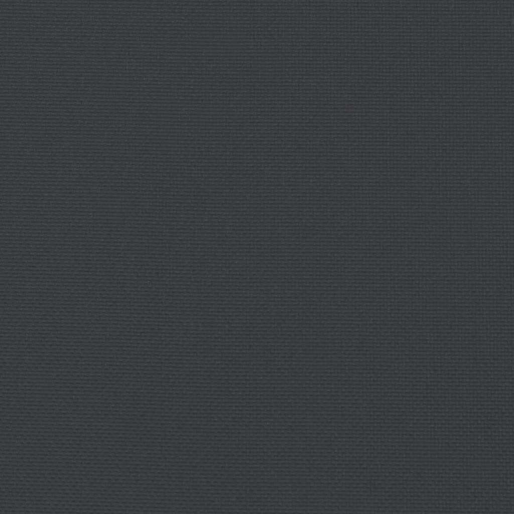 vidaXL Ligbedkussen Oxford Stof Zwart (186x58x3 cm) - 65% Korting!