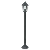 vidaXL Tuinpaalverlichting E27 110cm Aluminium Donkergroen (6 st.) - 61% Korting!