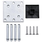 vidaXL Schutting HKC bruin (175x105 cm) - 71% korting!