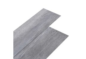 vidaXL Zelfklevende Vloerplanken Houtgrijs - 5,21m² - 68% Korting!