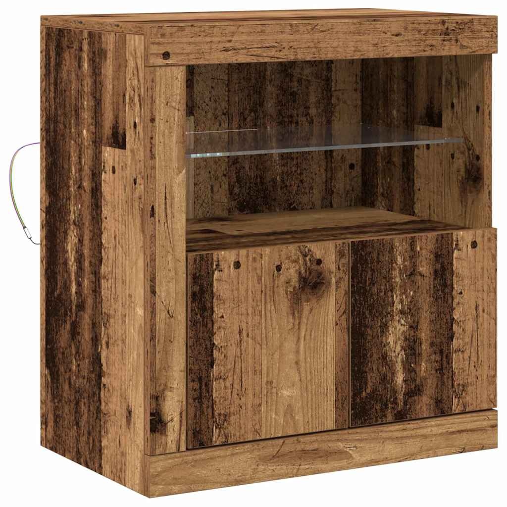 vidaXL Dressoir Bruin 60.5x37x67 cm Bewerkt Hout - 56% Korting