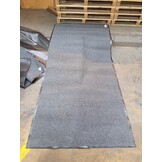 Deurmat XXL 240x120 cm Grijs Geribbeld - 55% Korting!