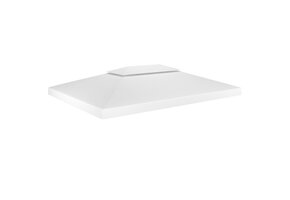 vidaXL Prieeldak 2-laags 310 g/m² 4x3m Wit - 41% Korting!