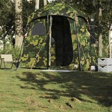 vidaXL Douchetent 2-persoons waterdicht camouflage - 51% Korting!