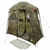 vidaXL Douchetent 2-persoons waterdicht camouflage - 51% Korting!
