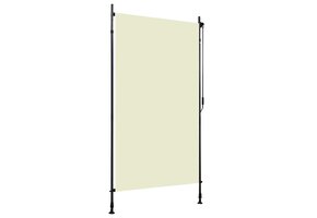 vidaXL Rolgordijn Buiten Crème 120x270 cm - 46% Korting!