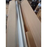 vidaXL Bedframe Wit (100x200cm) - 55% Korting