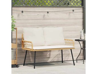 VidaXL Tuinbank met Kussen Bruin | 47% Korting