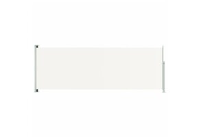 vidaXL Tuinscherm uittrekbaar 220x600 cm crème