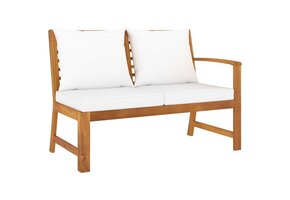 VidaXL Acaciahouten Tuinbank met Kussen - Nu 56% Korting!