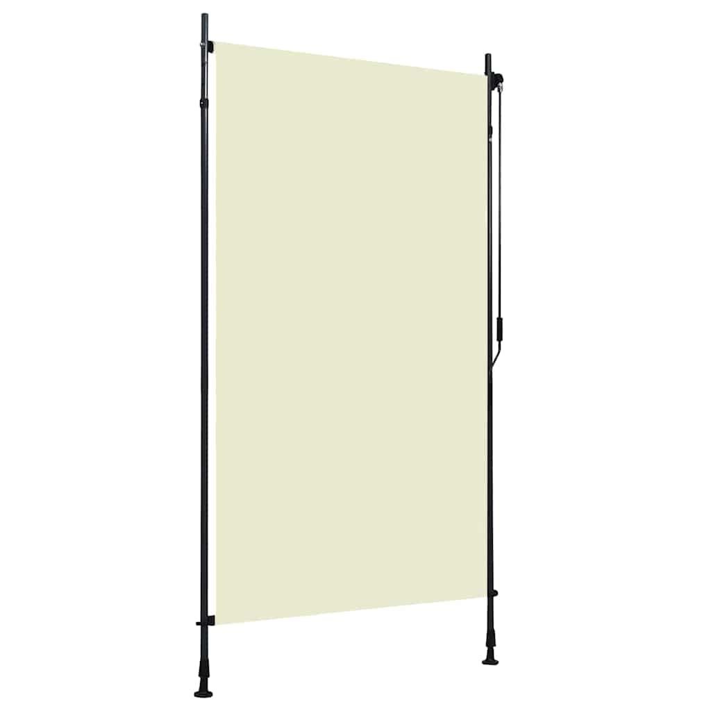 vidaXL Rolgordijn Buiten - 120x270 cm Crème (46% Korting!)