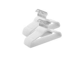 Antisliphangers Zilver + Wit - 53% Korting | 20 Stuks