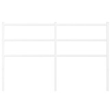 vidaXL Hoofdbord Metaal Wit 135cm - 65% Korting!