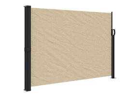 vidaXL Uittrekbaar Windscherm 140x500 cm Beige | Nu 70% Korting!