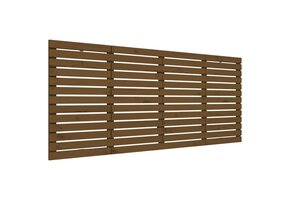 vidaXL Hoofdbord grenenhout honingbruin - 46% korting!