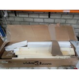 vidaXL Stapelbed 75x190 cm Grenenhout Wit - 55% Korting!