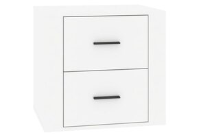 vidaXL Nachtkastje Hoogglans Wit 50x39x47 cm - Nu 60% Korting!