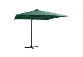 vidaXL Zweefparasol Groen 250x250cm (67% Korting!)