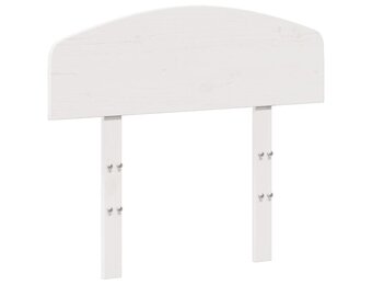 vidaXL Hoofdbord Grenenhout Wit - 87% Korting!