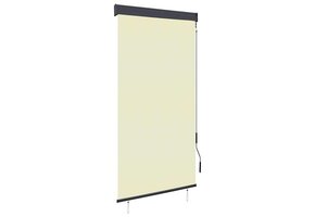 vidaXL Rolgordijn Buiten 80x250 cm Crème | 65% Korting