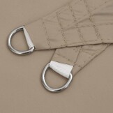 vidaXL Zonnescherm Driehoekig 3x4x5m Taupe - 40% Korting