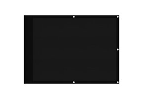 vidaXL Balkonscherm 75x800 cm Zwart - 40% Korting!