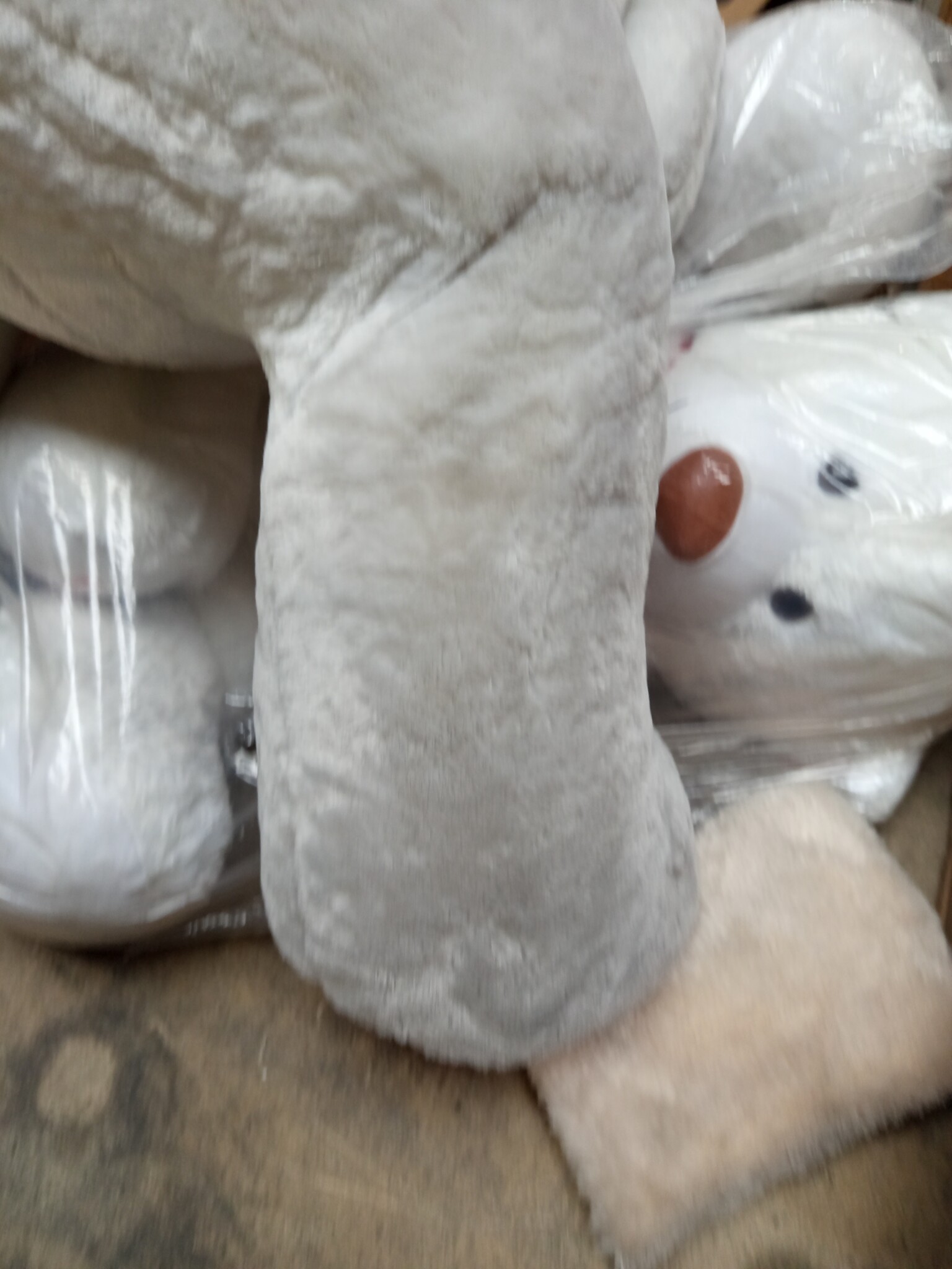 Grote Witte Knuffelbeer (190cm) - Nu met 68% Korting!