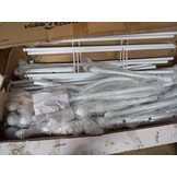 vidaXL Wit Metalen Bedframe 140x190 cm - 64% Korting!