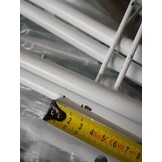 vidaXL Wit Metalen Bedframe 140x190 cm - 64% Korting!