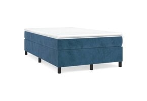 vidaXL Bedframe Fluweel Donkerblauw 120x200cm | Nu met 59% Korting!