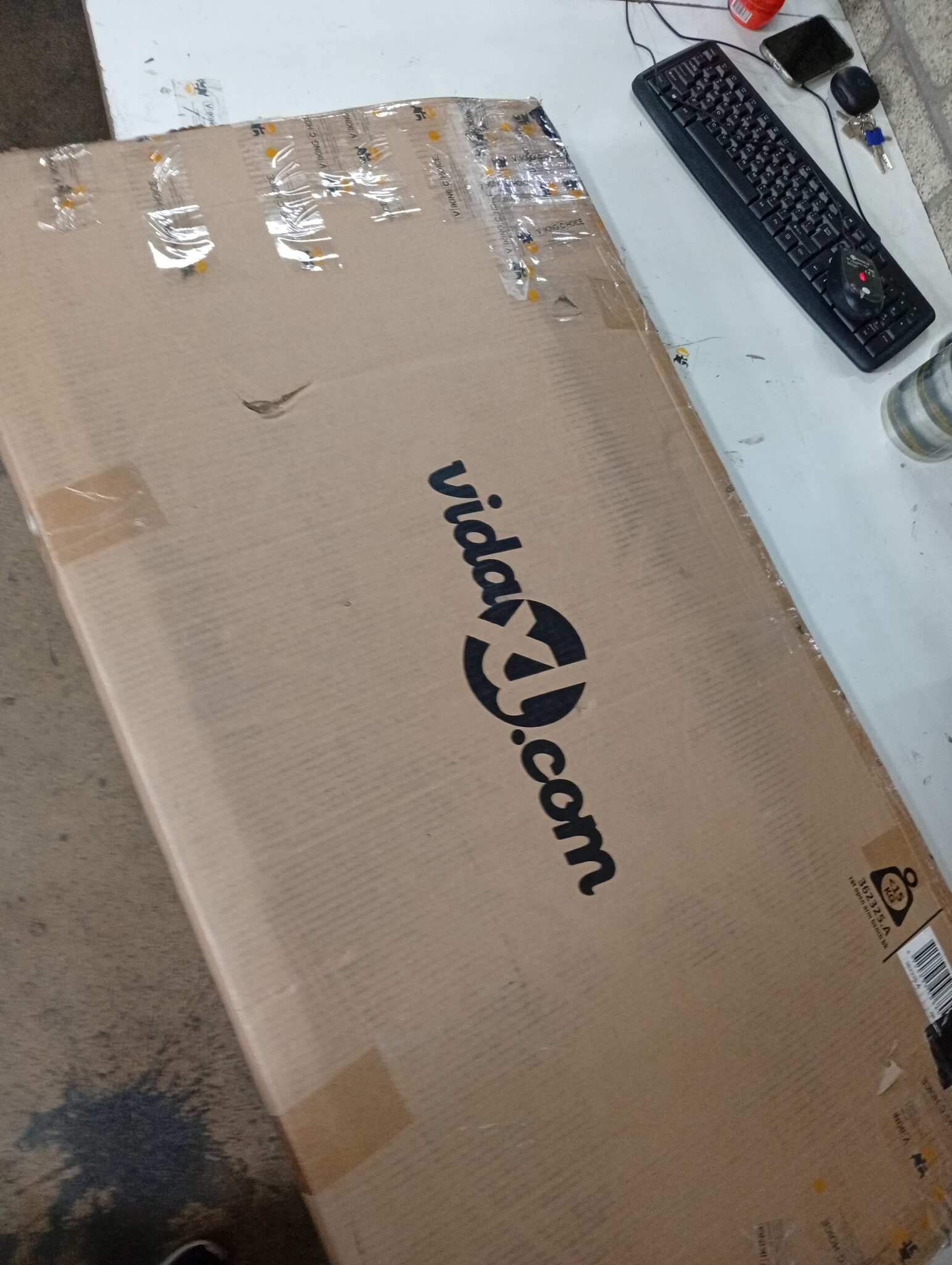 vidaXL Tuinbank Poly Rattan Zwart - 106 cm - 76% Korting!