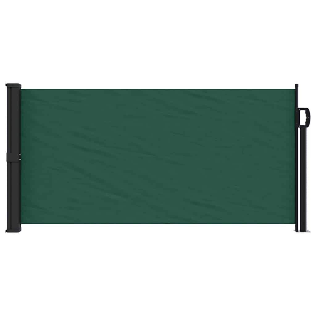 vidaXL Windscherm Uittrekbaar - 100x300 cm Donkergroen | 40% Korting